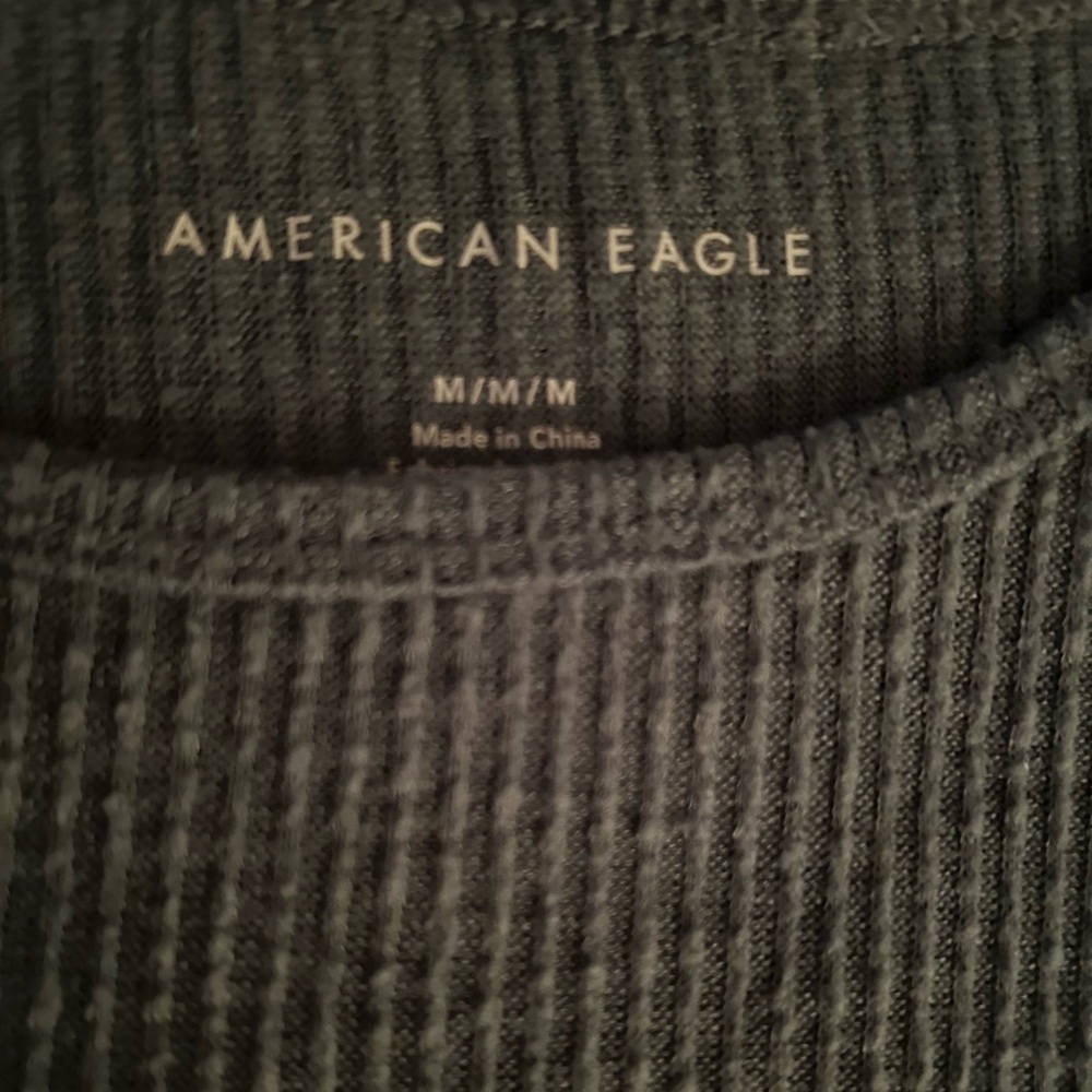 AMERICAN EAGLE Ribbed Top - Picture 3 of 3
